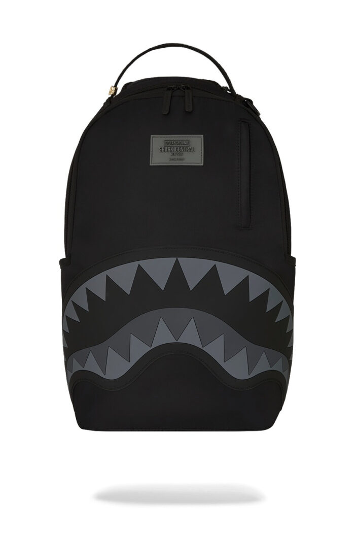 Zaino Sprayground SHARK CENTRAL NYLON BLACK Nero