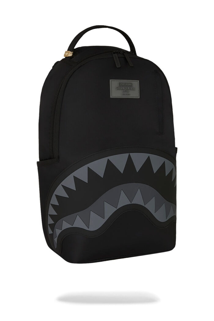 Zaino Sprayground SHARK CENTRAL NYLON BLACK Nero