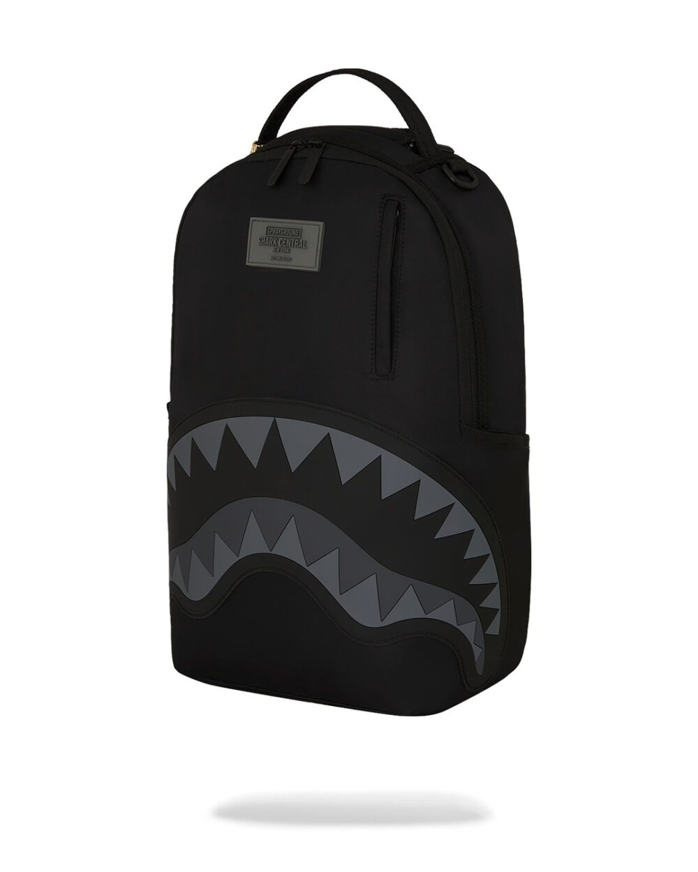 Zaino Sprayground SHARK CENTRAL NYLON BLACK Nero - Foto 5