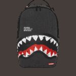 Zaino Sprayground SHARK CENTRAL PAINTED DLXS BACKPACK Nero - Foto 1