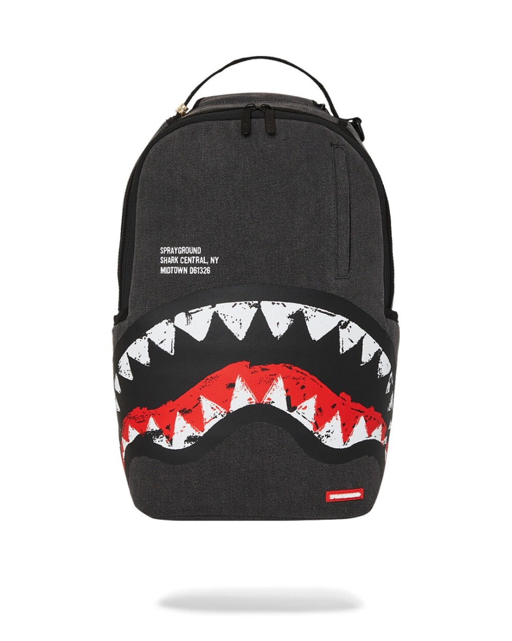 Zaino Sprayground SHARK CENTRAL PAINTED DLXS BACKPACK Nero - Foto 1