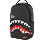 Zaino Sprayground SHARK CENTRAL PAINTED DLXS BACKPACK Nero - Foto 5