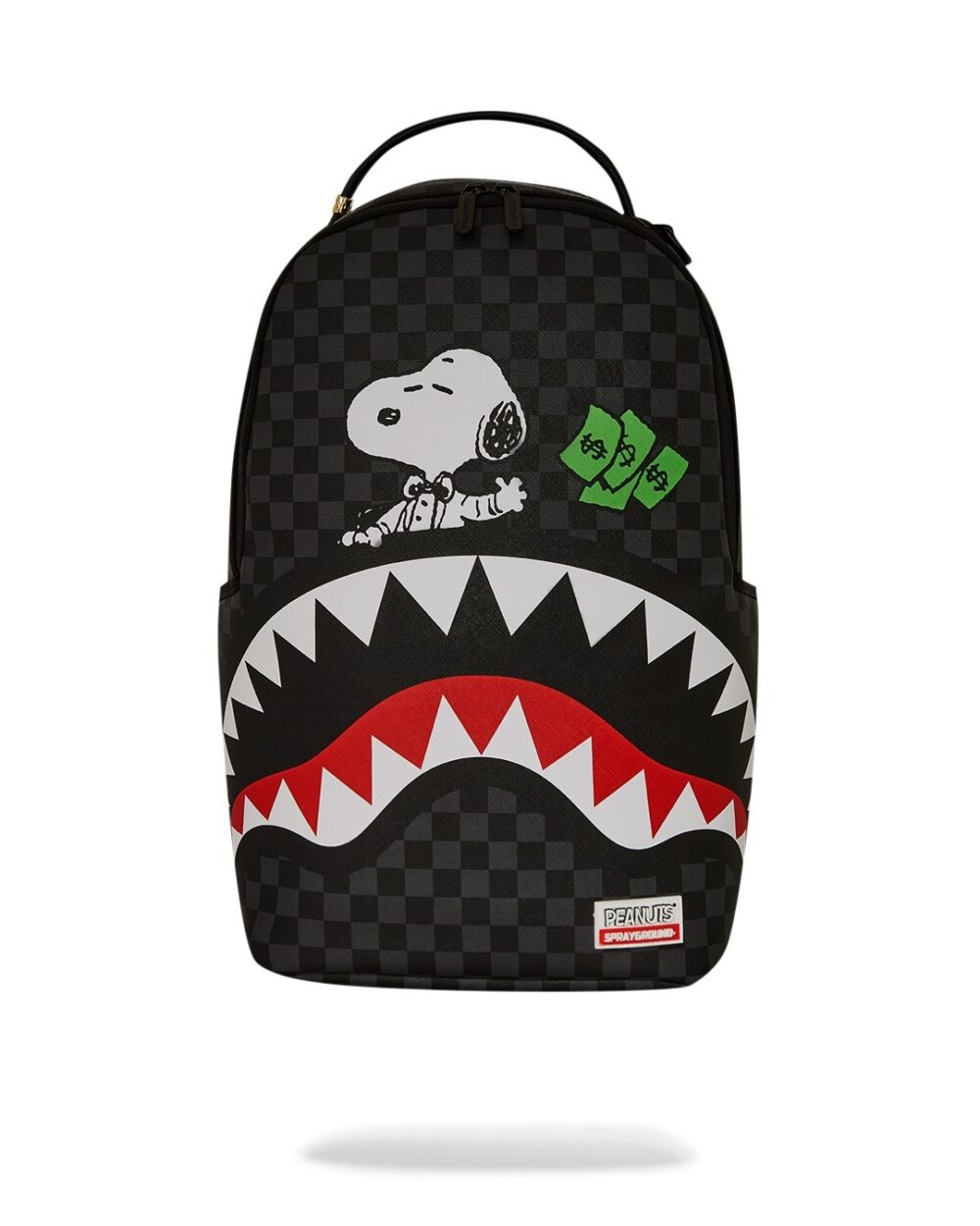 Zaino Sprayground SNOOPY TOP SHARK MONEY DLXSV BACKPACK Nero - Foto 1