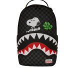 Zaino Sprayground SNOOPY TOP SHARK MONEY DLXSV BACKPACK Nero - Foto 1