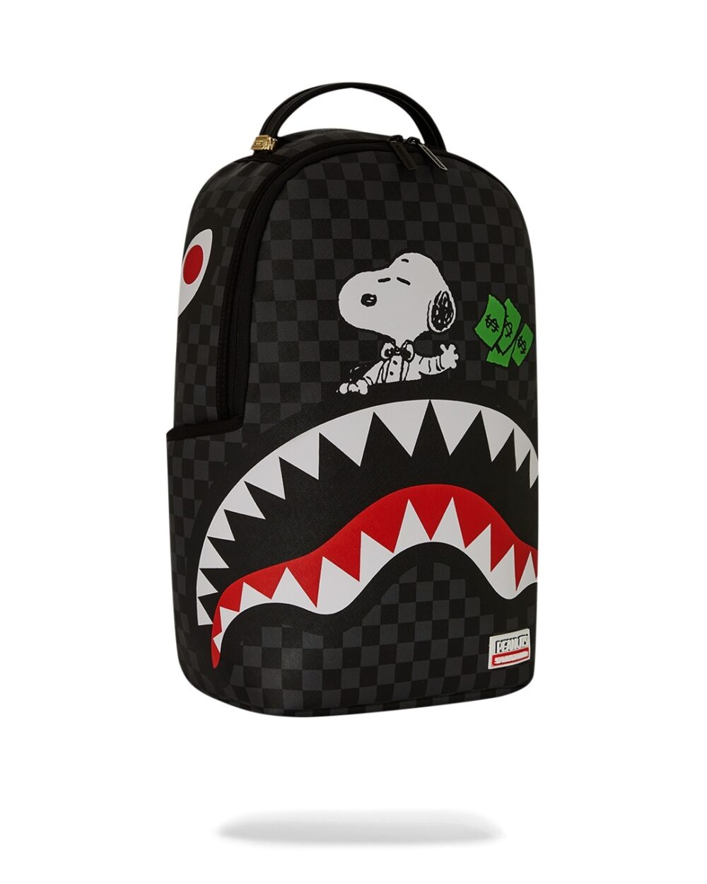Zaino Sprayground SNOOPY TOP SHARK MONEY DLXSV BACKPACK Nero - Foto 2