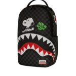 Zaino Sprayground SNOOPY TOP SHARK MONEY DLXSV BACKPACK Nero - Foto 5
