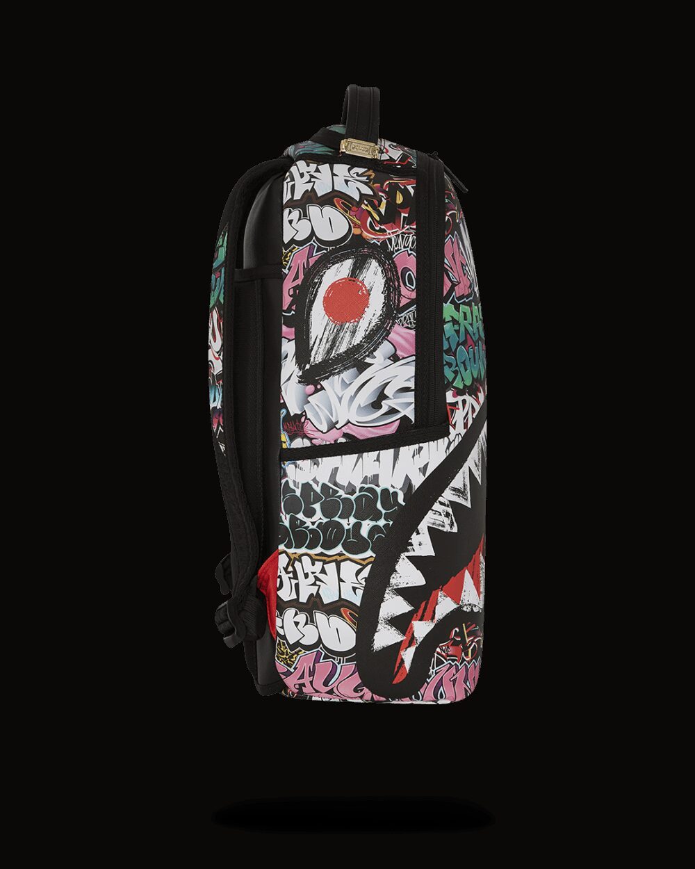 Zaino Sprayground SPLIT CYBERSHARK DLXSV BACKPACK Nero - Foto 3