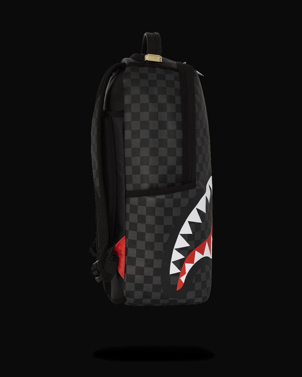 Zaino Sprayground SPLIT PINK FLORAL CHECK DLXSV BACKPACK Nero - Foto 3