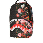Zaino Sprayground SPLIT PINK FLORAL CHECK DLXSV BACKPACK Nero - Foto 5