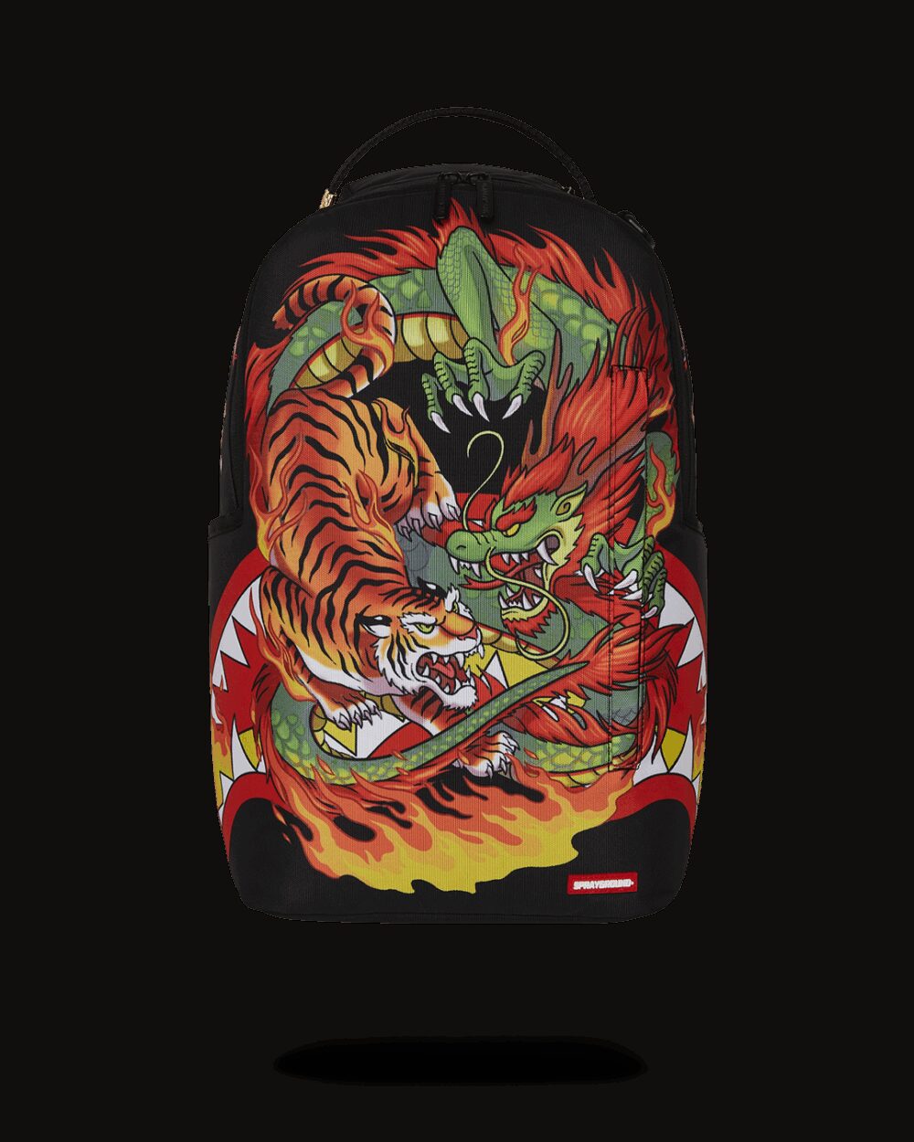 Zaino Sprayground TIGER VS DRAGON DLXR BACKPACK Nero - Foto 1