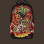 Zaino Sprayground TIGER VS DRAGON DLXR BACKPACK Nero - Foto 1