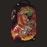 Zaino Sprayground TIGER VS DRAGON DLXR BACKPACK Nero - Foto 2