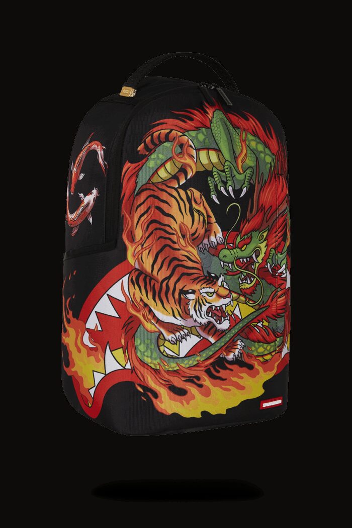 Zaino Sprayground TIGER VS DRAGON DLXR BACKPACK Nero