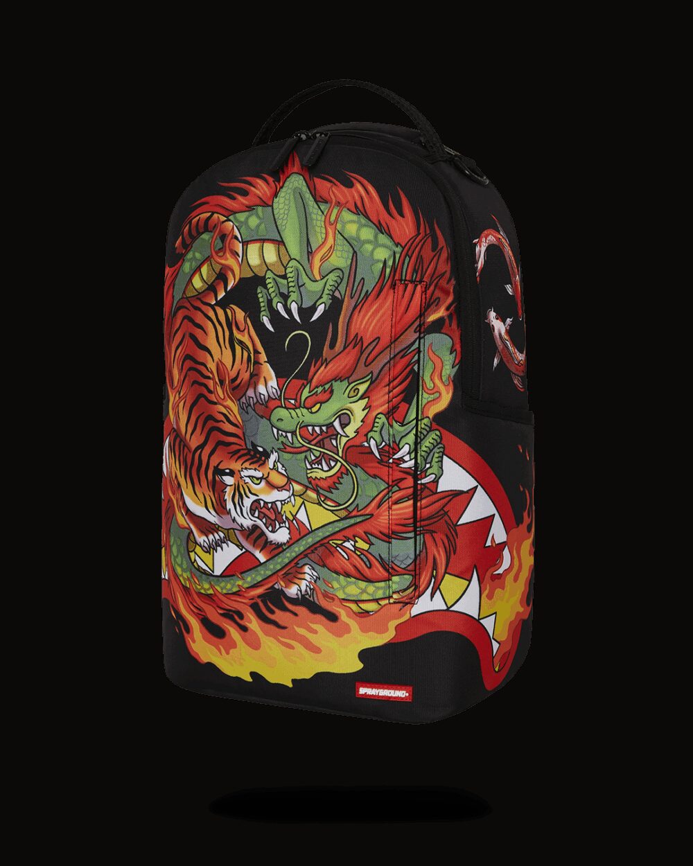 Zaino Sprayground TIGER VS DRAGON DLXR BACKPACK Nero - Foto 5
