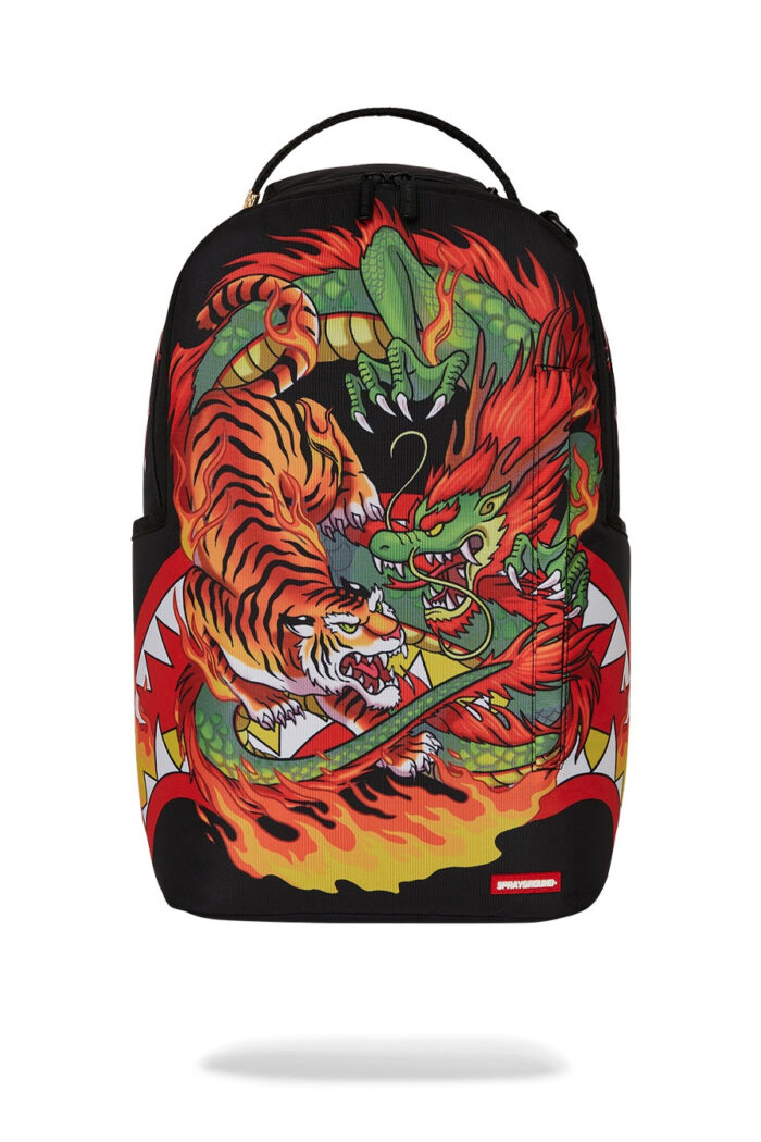Zaino Sprayground TIGER VS DRAGON DLXR BACKPACK Nero