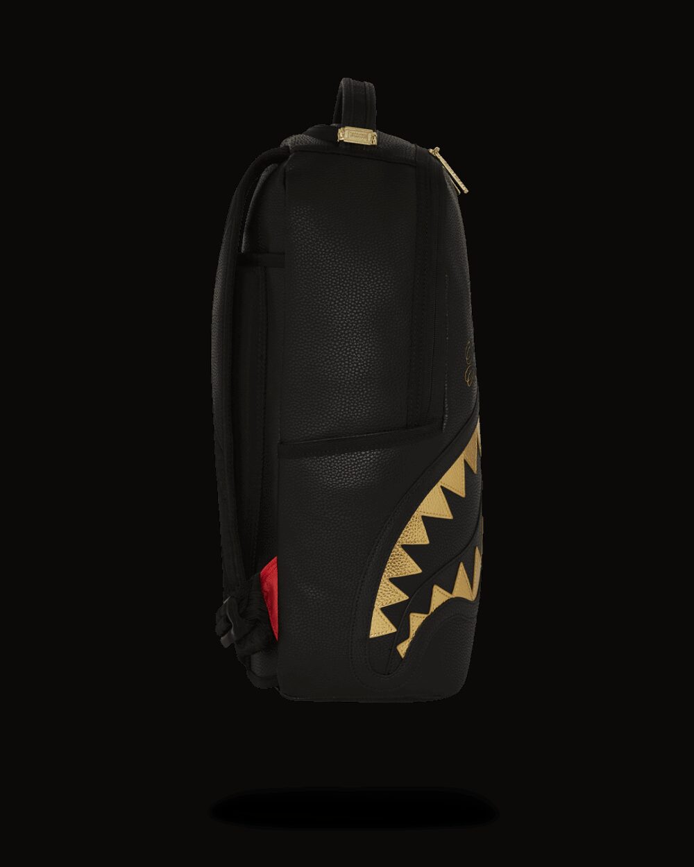 Zaino Sprayground SHARK CENTRAL GOLD DLXSV BACKPACK Oro - Foto 3