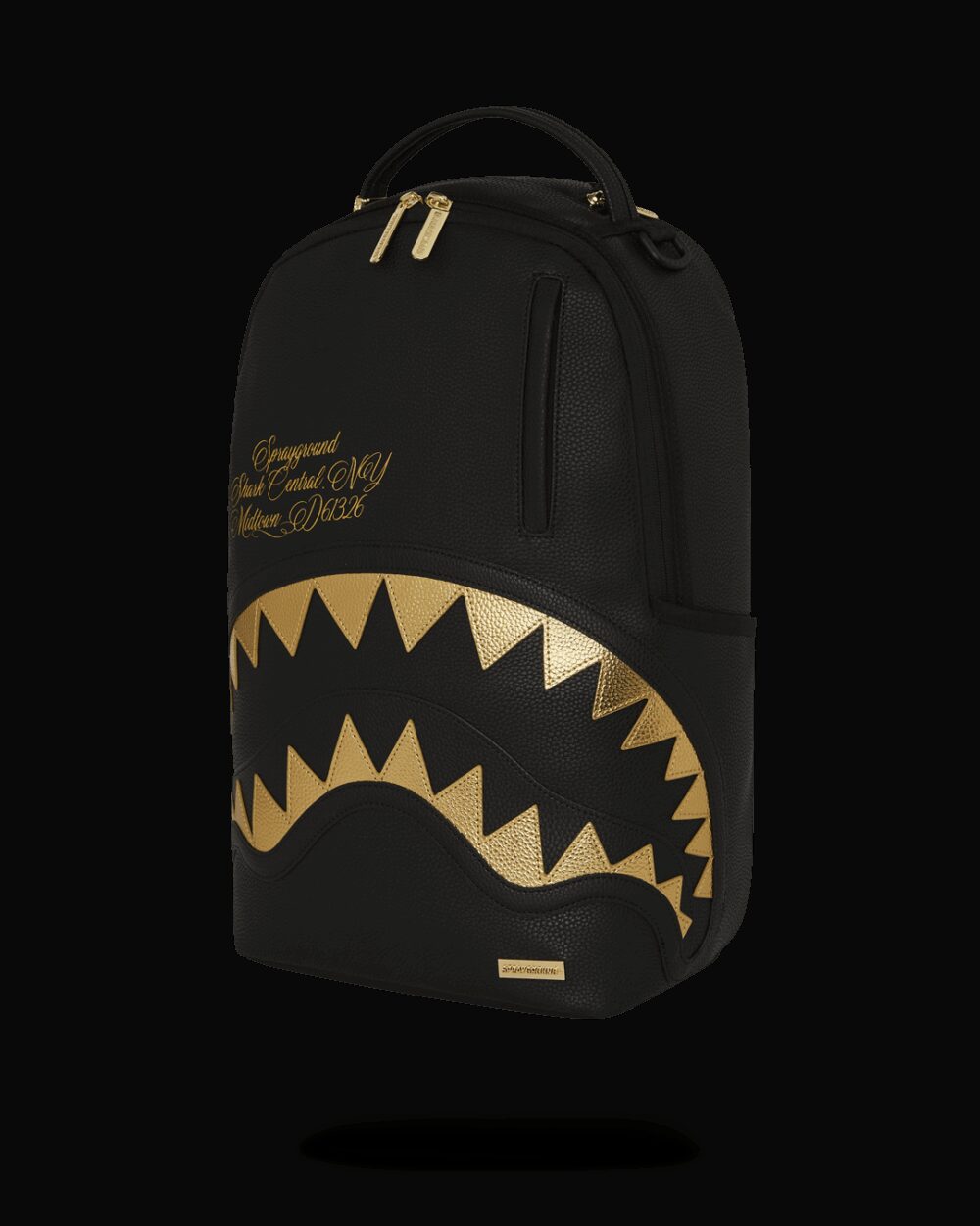 Zaino Sprayground SHARK CENTRAL GOLD DLXSV BACKPACK Oro - Foto 5