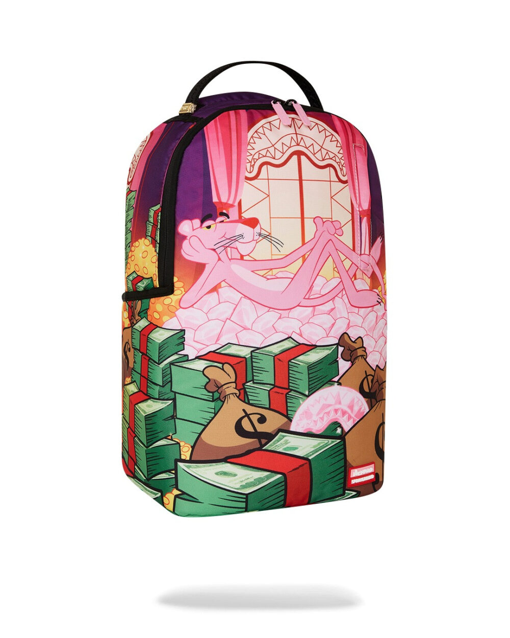 Zaino Sprayground PINK PANTHER MONEY STASH DLXR BACKPACK Rosa - Foto 2