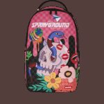 Zaino Sprayground WTF SKULL DRIP DLXSV BACKPACK Rosa - Foto 1