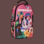 Zaino Sprayground WTF SKULL DRIP DLXSV BACKPACK Rosa - Foto 2