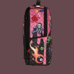 Zaino Sprayground WTF SKULL DRIP DLXSV BACKPACK Rosa - Foto 3