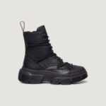 Anfibi Dr. Martens Dmxl Lace Lunar+Rubber Grained Leather Nero - Foto 1