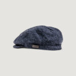 Berretto Barbour BARLOW FLAT CAP Blue scuro - Foto 3