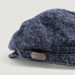 Berretto Barbour BARLOW FLAT CAP Blue scuro - Foto 4