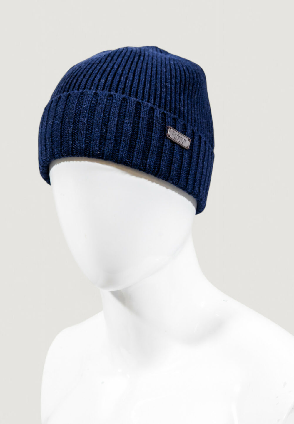 Berretto Barbour CARLTON BEANIE Blue scuro - Foto 4