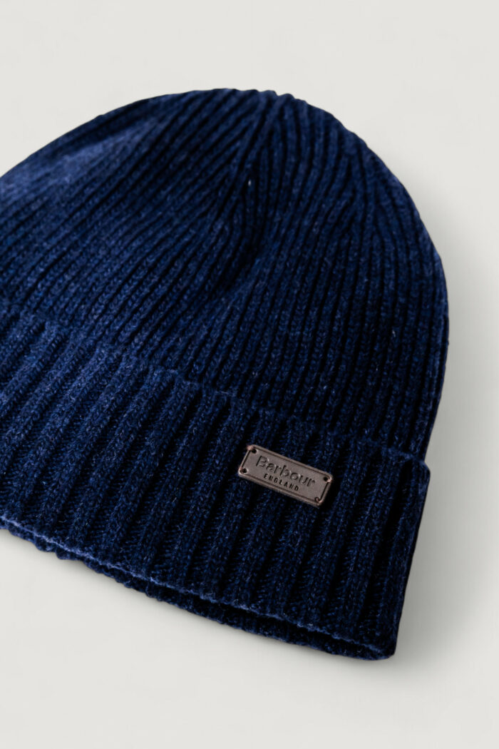 Berretto Barbour CARLTON BEANIE Blue scuro – MHA0449