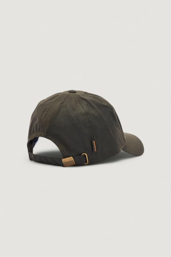 Berretto Barbour WAX SPORTS CAP Verde Oliva