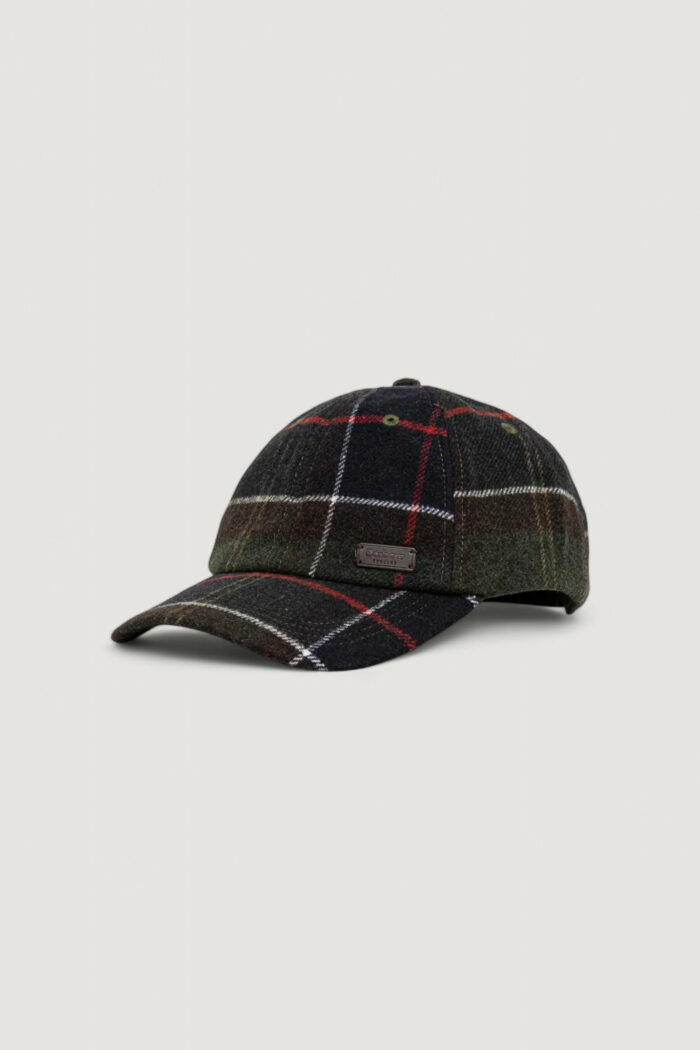 Berretto Barbour GALINGALE TARTAN SPORTS CAP Verde Scuro – MHA0553