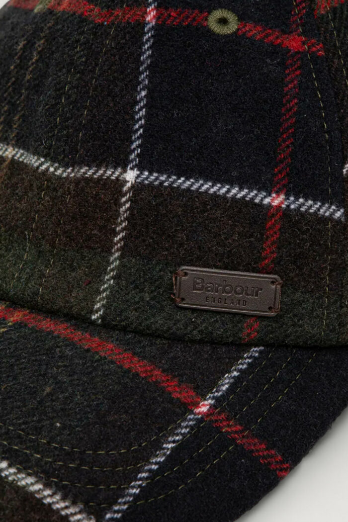 Berretto Barbour GALINGALE TARTAN SPORTS CAP Verde Scuro – MHA0553