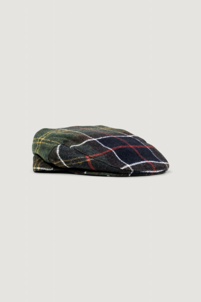 Berretto Barbour GALLINGALE TARTAN FLAT CAP Verde Scuro – MHA0558