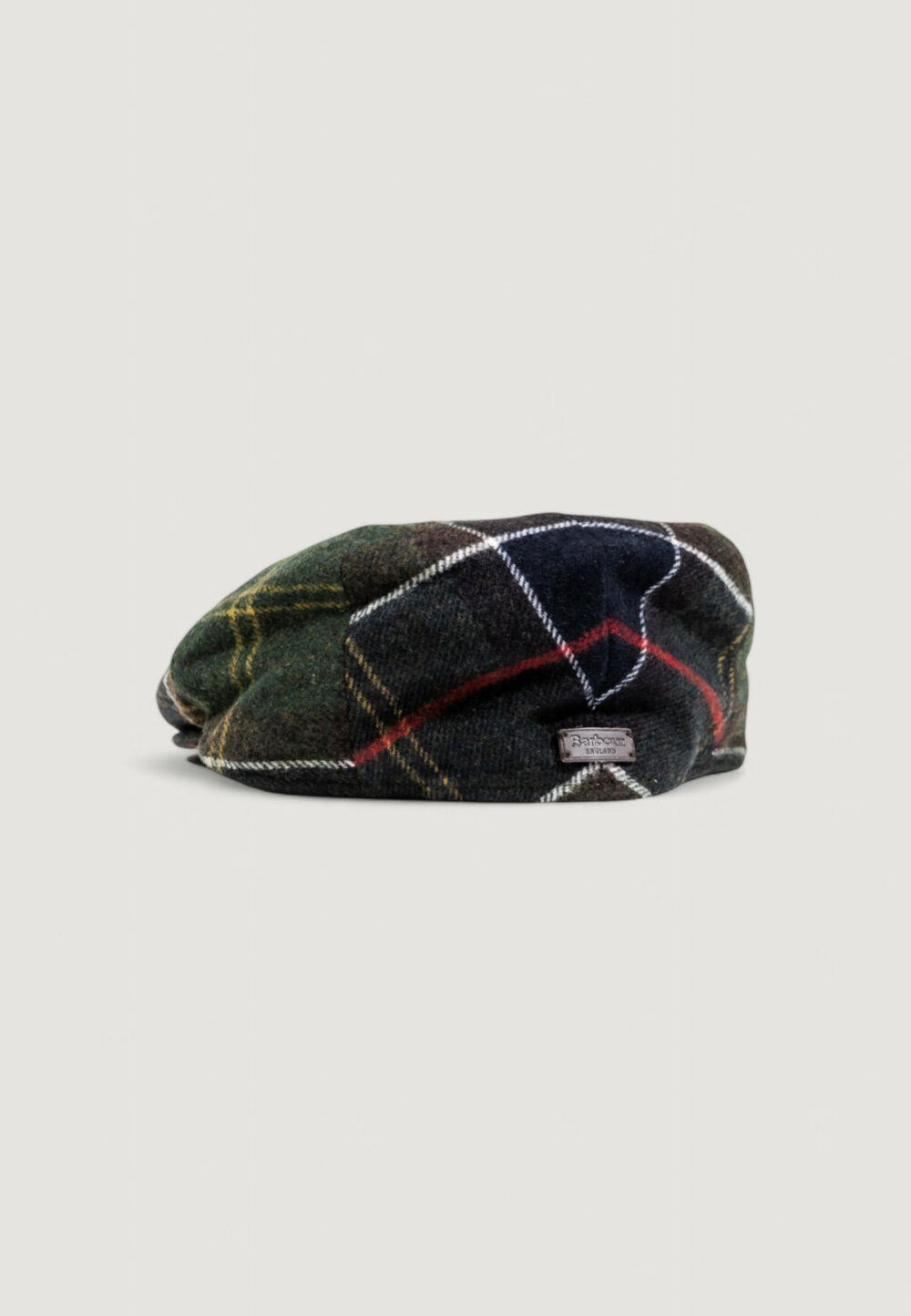 Berretto Barbour GALLINGALE TARTAN FLAT CAP Verde Scuro - Foto 3