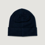Berretto Lyle & Scott Cotton Merino Beanie Blue scuro - Foto 3