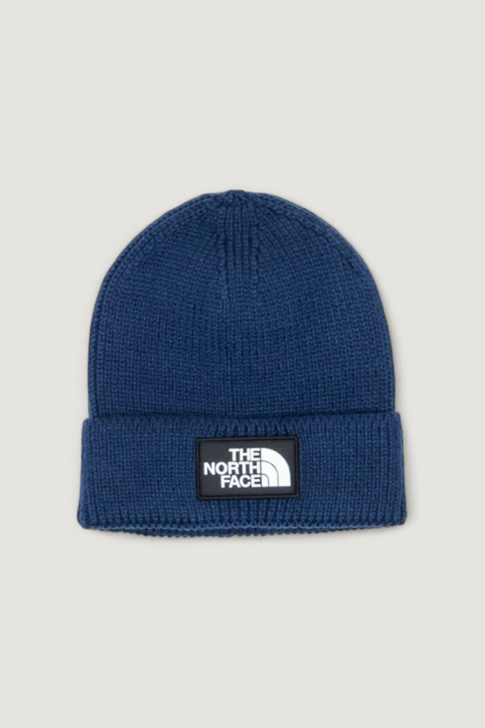 Berretto The North Face TNF LOGO BOX CUFFED Blu
