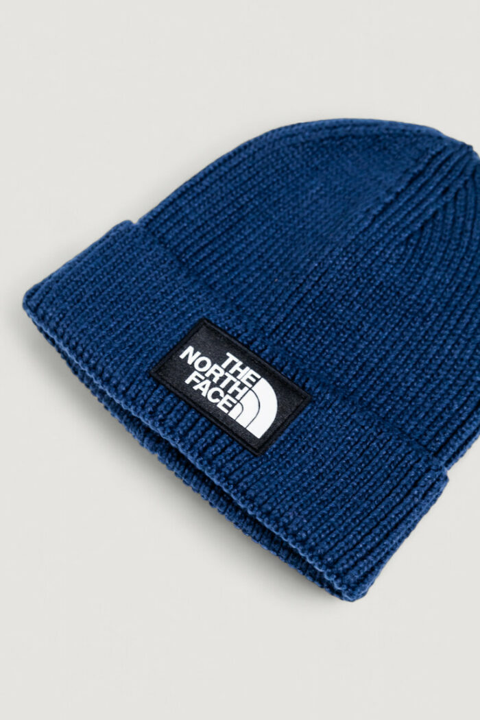 Berretto The North Face TNF LOGO BOX CUFFED Blu