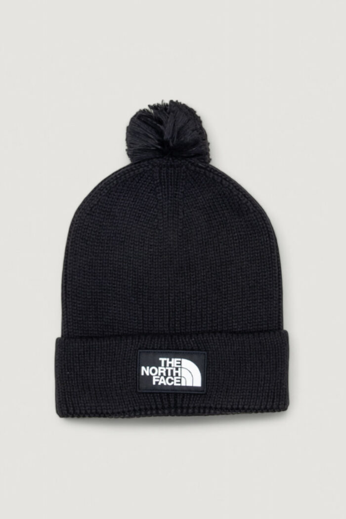 Berretto The North Face TNF LOGO BOX POM BEANIE Nero
