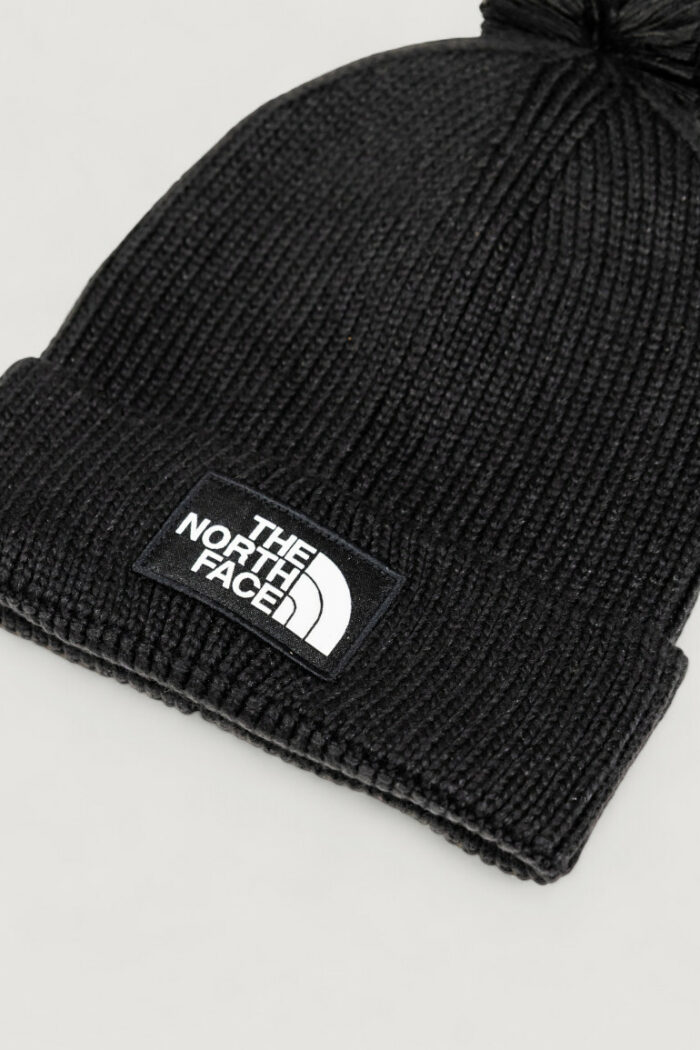 Berretto The North Face TNF LOGO BOX POM BEANIE Nero