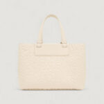 Borsa Armani Exchange SHOPPING BAG Beige - Foto 5