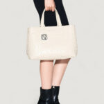 Borsa Armani Exchange SHOPPING BAG Beige - Foto 3