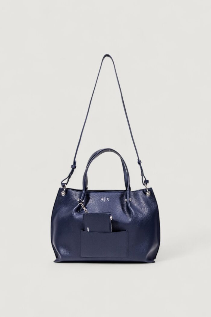 Borsa Armani Exchange SHOPPING BAG Blue scuro – XW001211 AF15625