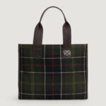 Borsa Barbour TURNBERRY TARTAN TOTE Marrone - Foto 3