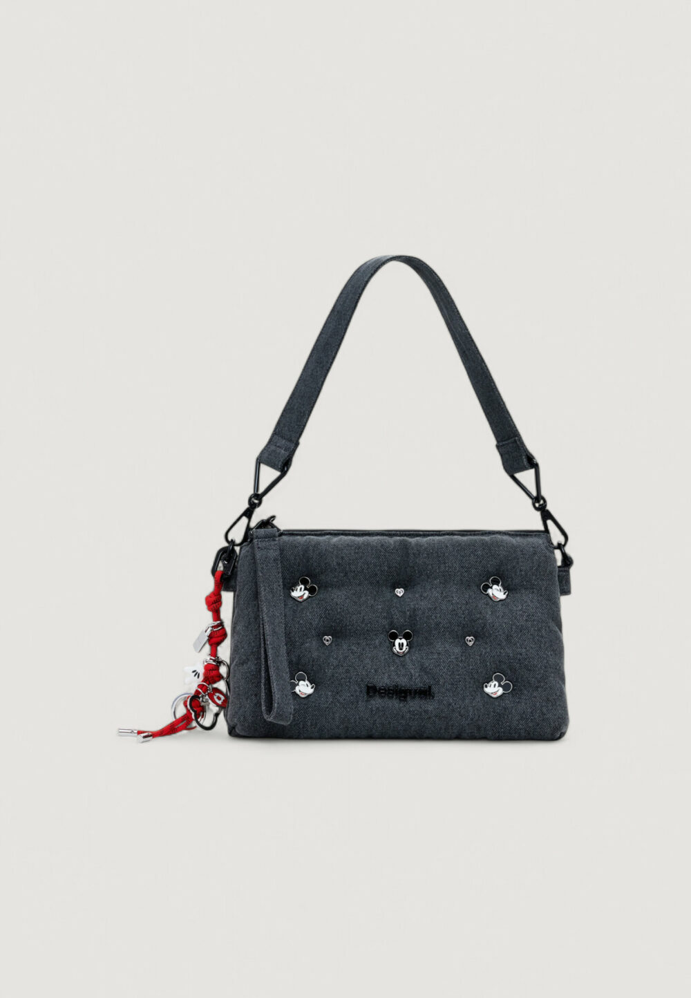 Borsa Desigual BAG_MICKEY STUD Black Jeans - Foto 1