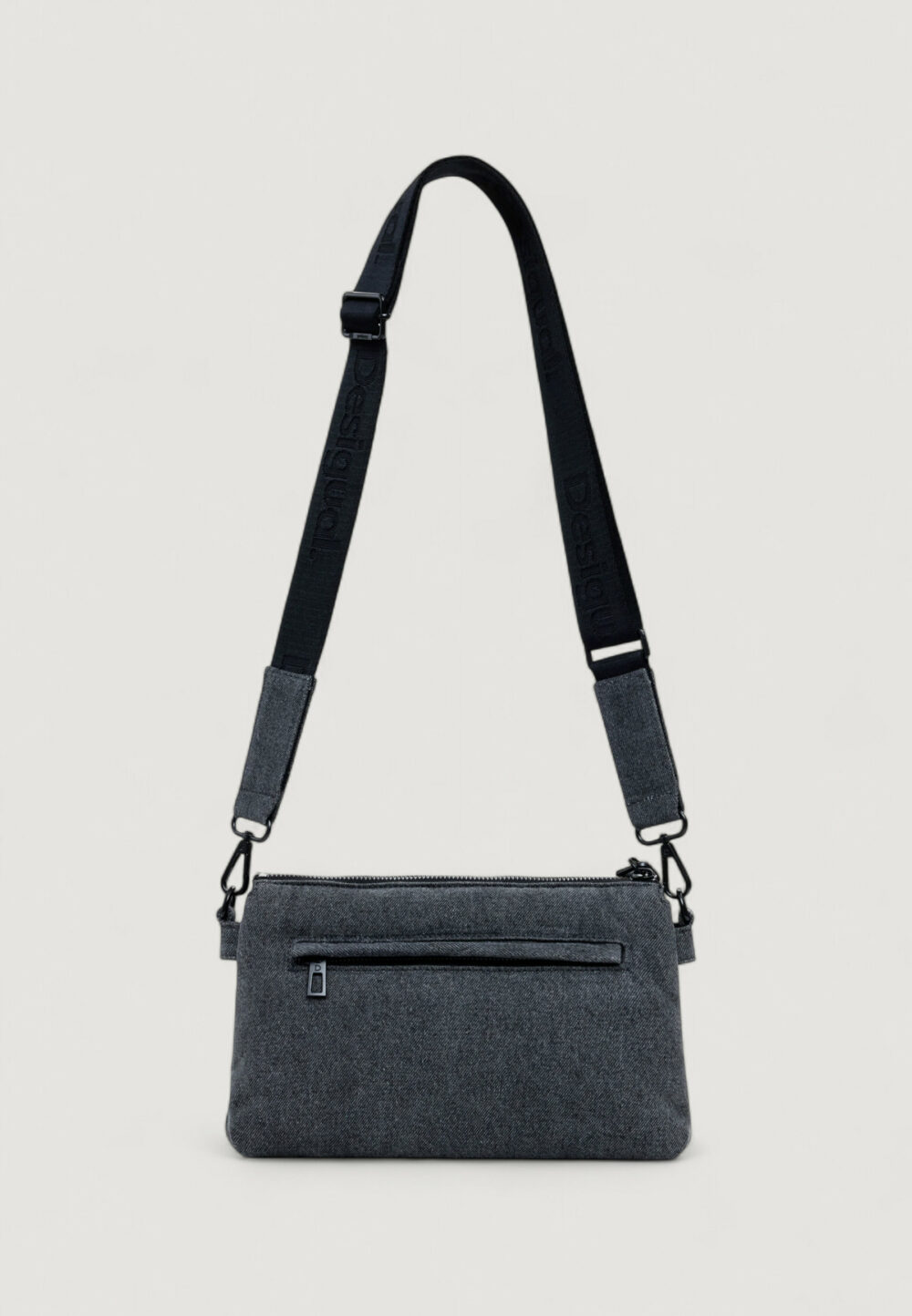 Borsa Desigual BAG_MICKEY STUD Black Jeans - Foto 4
