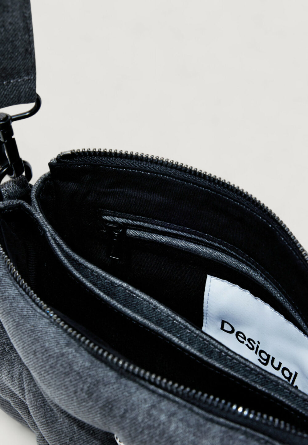 Borsa Desigual BAG_MICKEY STUD Black Jeans - Foto 5