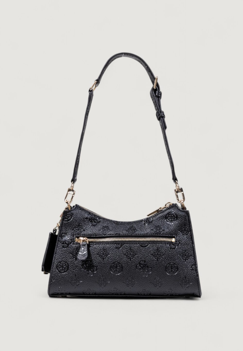 Borsa Guess CRESIDIA II TOP ZIP SHLDR BAG Nero - Foto 4