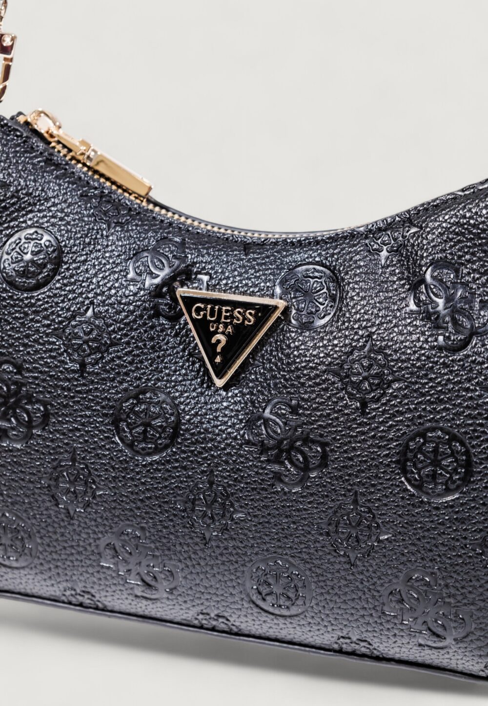 Borsa Guess CRESIDIA II TOP ZIP SHLDR BAG Nero - Foto 3
