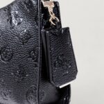 Borsa Guess CRESIDIA II TOP ZIP SHLDR BAG Nero - Foto 5